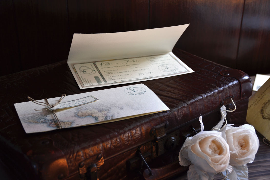inviti matrimonio viaggio Bergamo