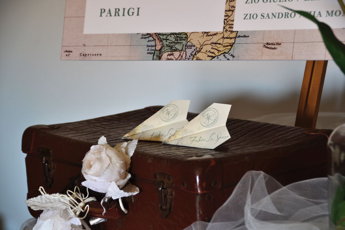 segnaposto aeroplanino